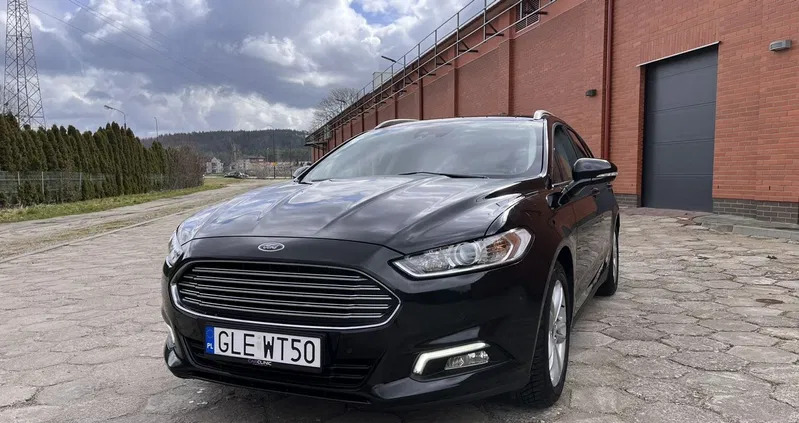 samochody osobowe Ford Mondeo cena 72900 przebieg: 104000, rok produkcji 2018 z Lębork